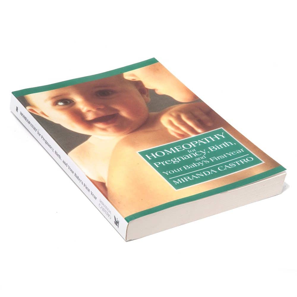 Book: Homeopathy for Pregnancy, Birth, Babies by Miranda Castro 1