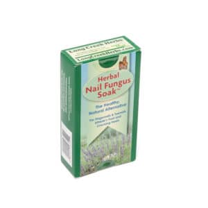 Herbal Nail Fungus Soak for toenail fungus, athlete’s foot and cracked heels.